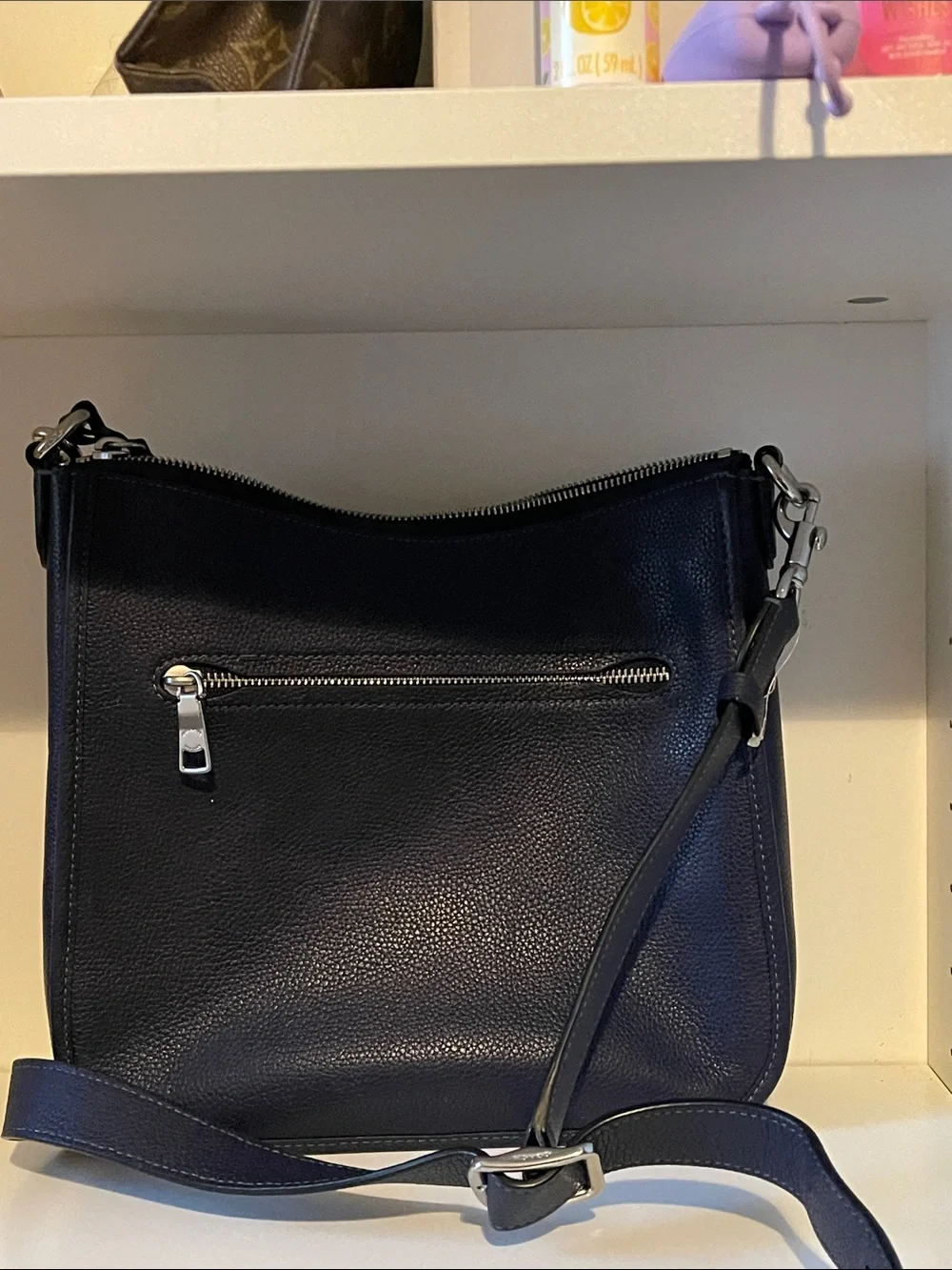 Coach Navy Chaise Crossbody Bag